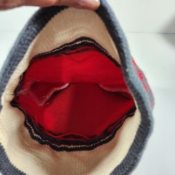 Park City Utah Beanie Hat Knit Toque Snowboarding Skiing Winter Pure Virgin Wool - Picture 6 of 8